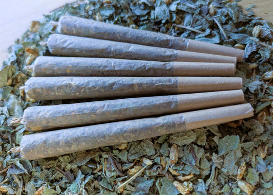 Lucid Dream Enhancing Pre Rolls - Mexican Dream Herb, Blue Lotus, Mugwort, Mullein, Damiana, and Peppermint