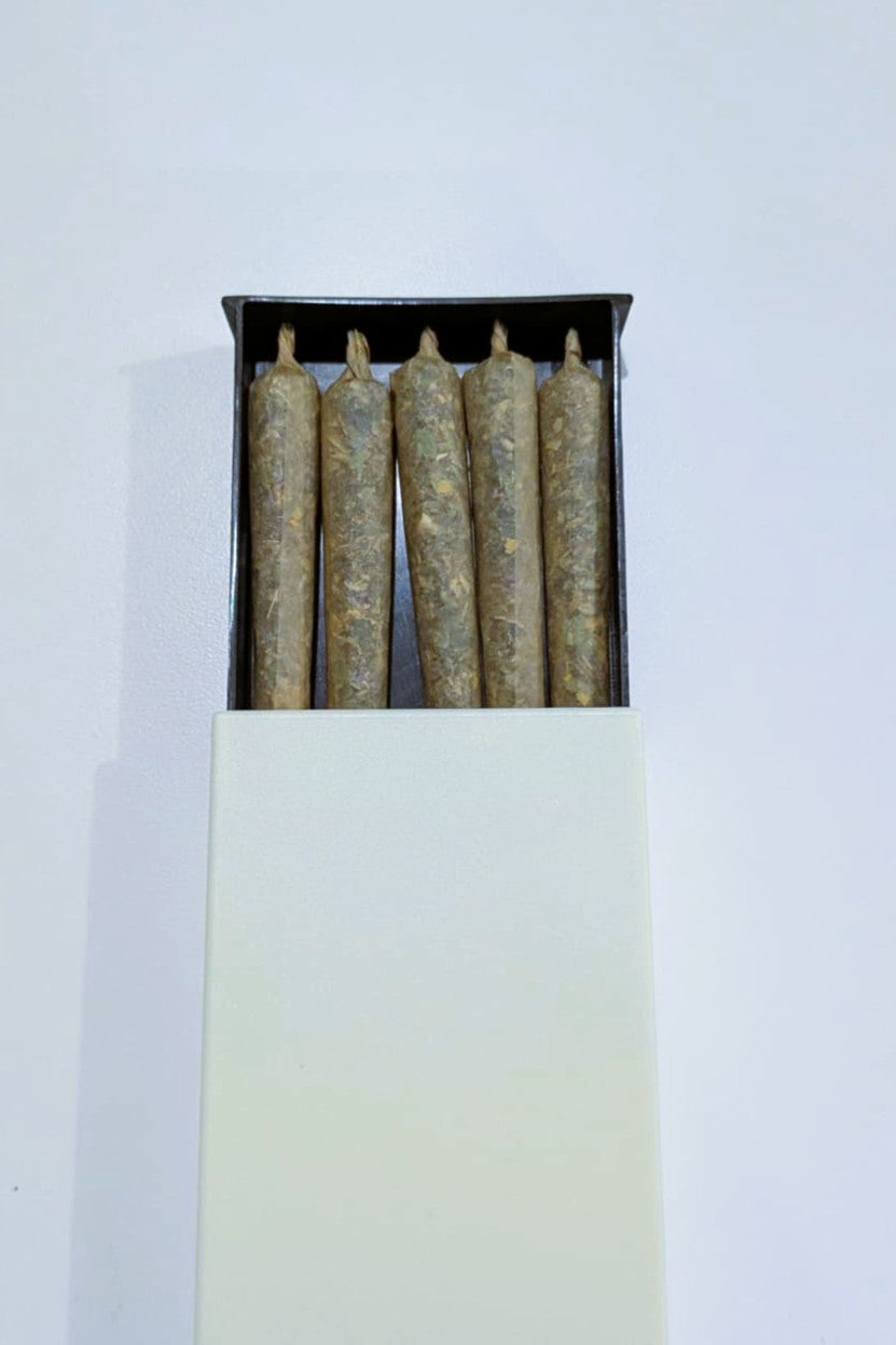 Lucid Dream Enhancing Pre Rolls - Mexican Dream Herb, Blue Lotus, Mugwort, Mullein, Damiana, and Peppermint