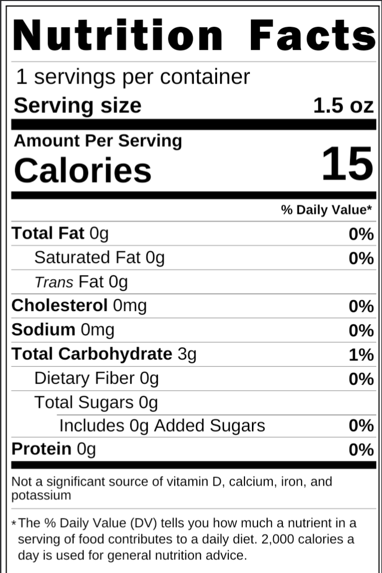 Kava Spirit Elixir - 1500mg Kava Extract and 450mg Kavalactones per 1.5oz Bottle