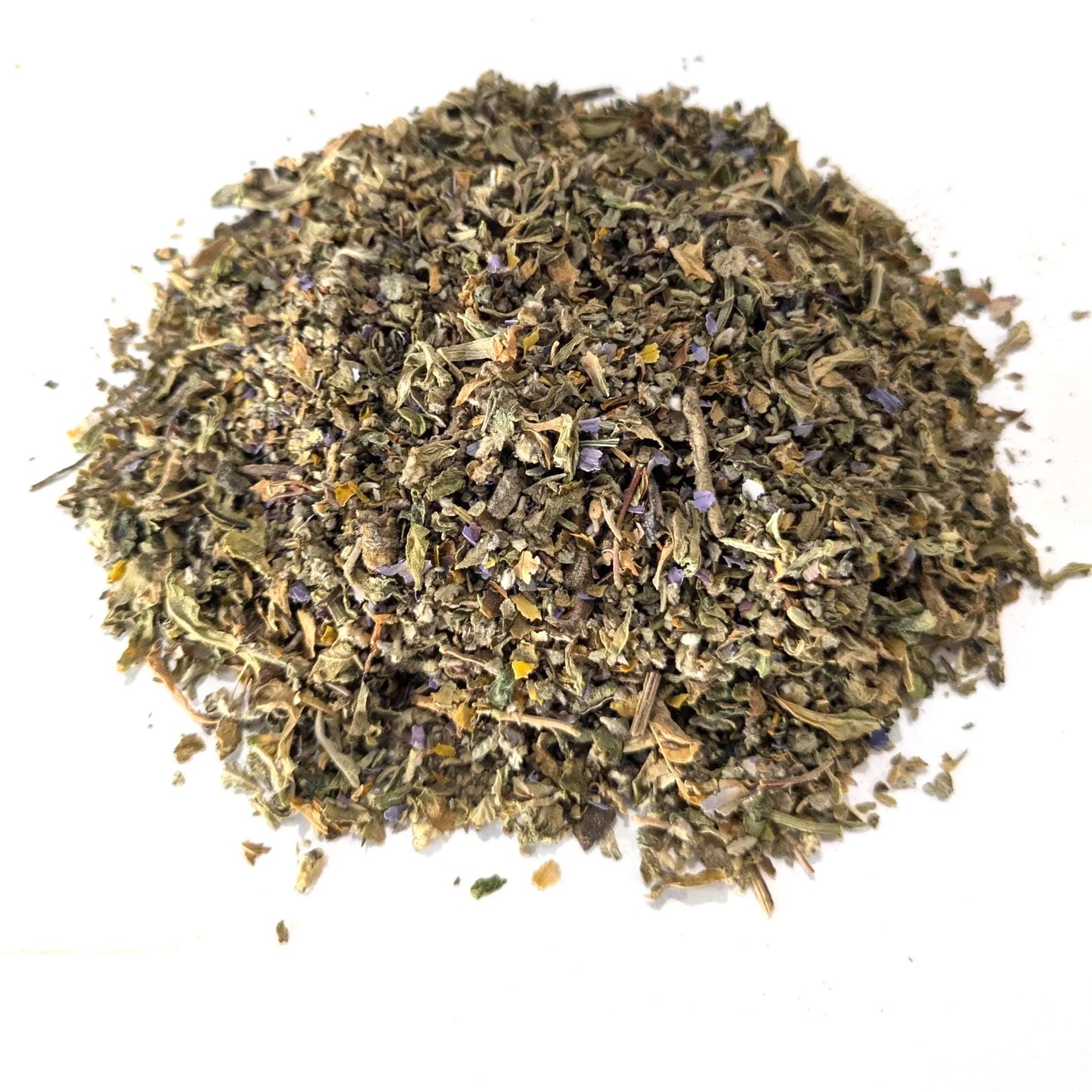 Solar Glow Herbal Smoke Blend – Damiana, Mullein, Blue Lotus & Kanna