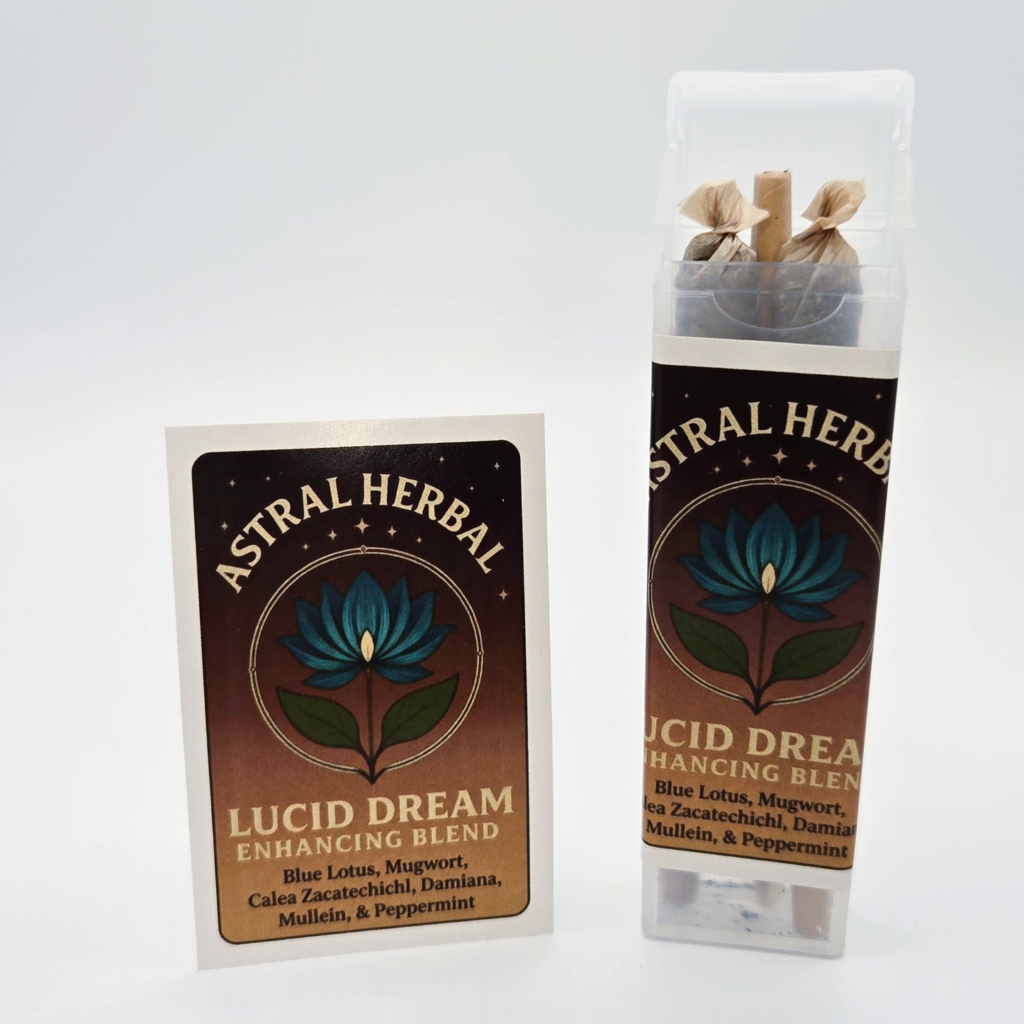 Astral Herbal Lucid Dream Enhancing Blend packaging on a white background