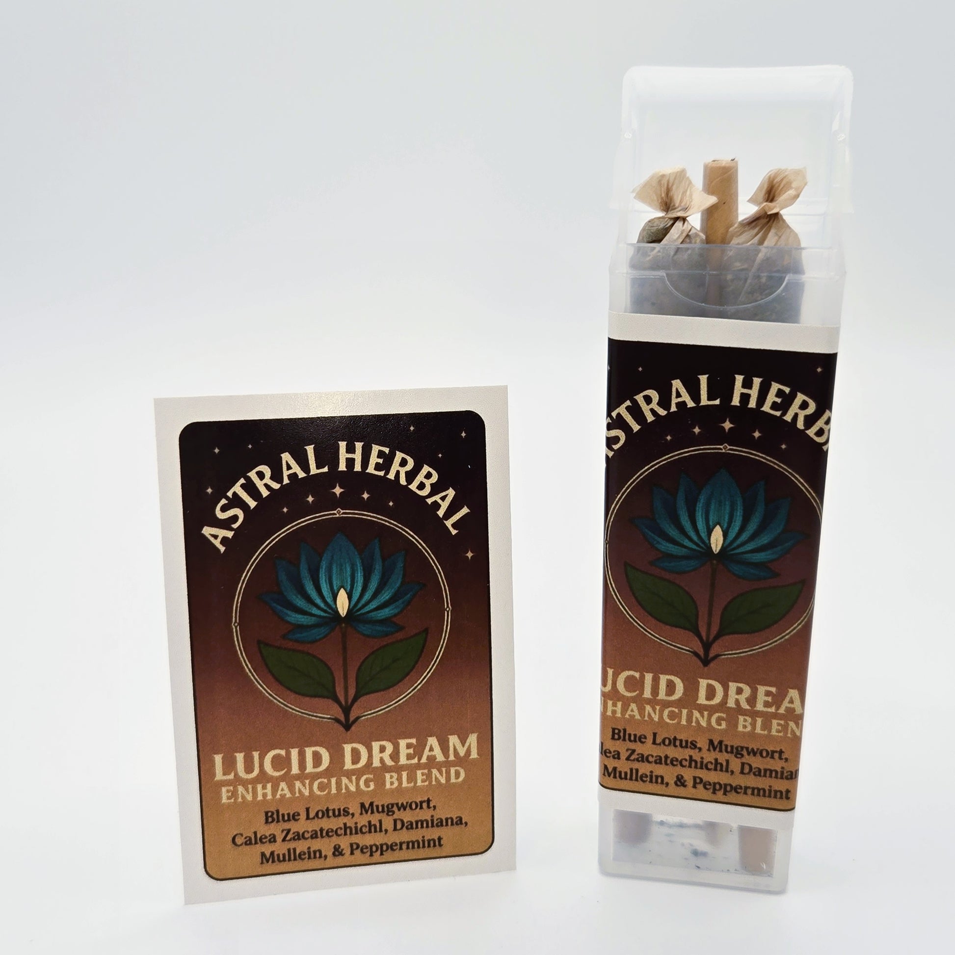 Astral Herbal Lucid Dream Enhancing Blend packaging on a white background