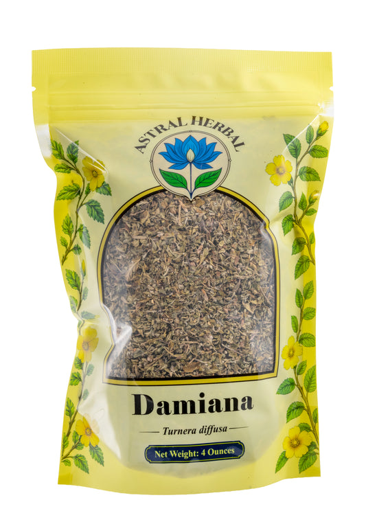 Astral Herbal 4 ounce Damiana pouch