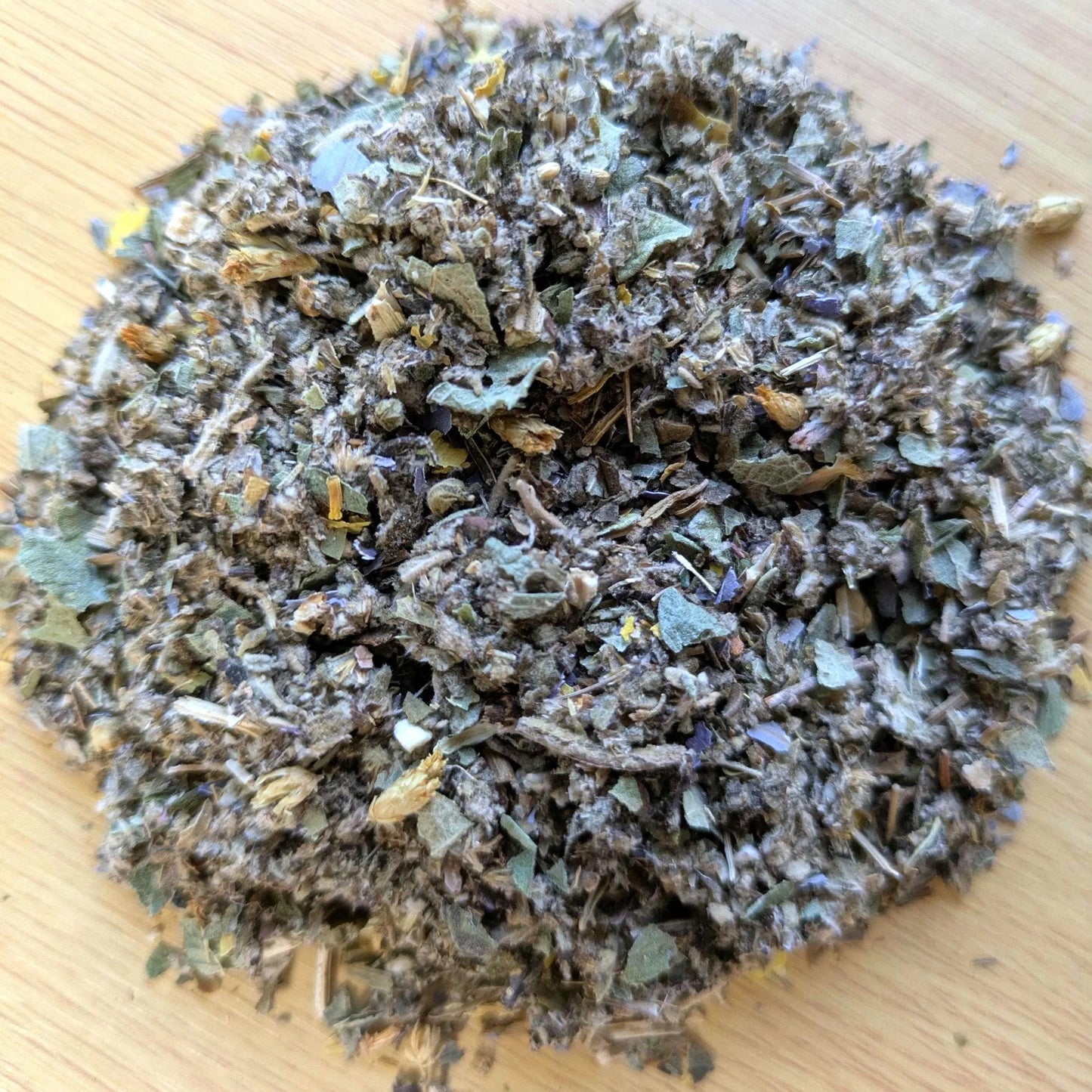 Lucid Dream Enhancing Herbal Smoke Blend - Mexican Dream Herb, Blue Lotus, Mugwort, Damiana, Mullein, & Peppermint