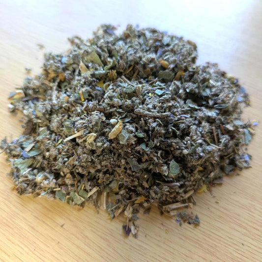 Lucid Dream Enhancing Herbal Smoke Blend - Mexican Dream Herb, Blue Lotus, Mugwort, Damiana, Mullein, & Peppermint