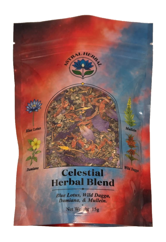 Astral Herbal 15 gram Celestial Herbal Blend pouch