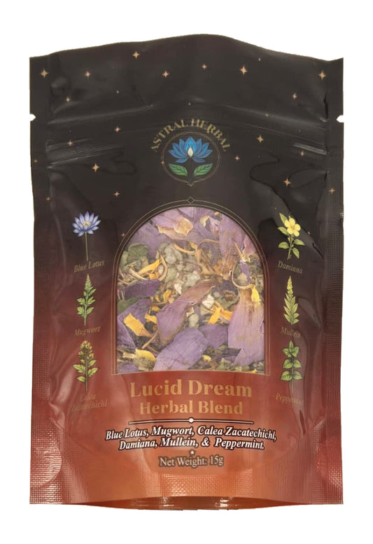 Astral Herbal 15 gram Lucid Dream Herbal Blend pouch
