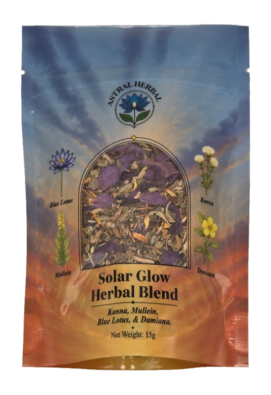 Astral Herbal 15 gram Solar Glow Herbal Blend pouch